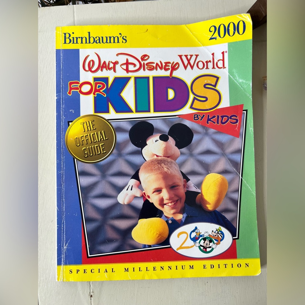Vintage Birnbaum's Walt Disney World for Kids, 2000